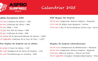 Calendrier 2025